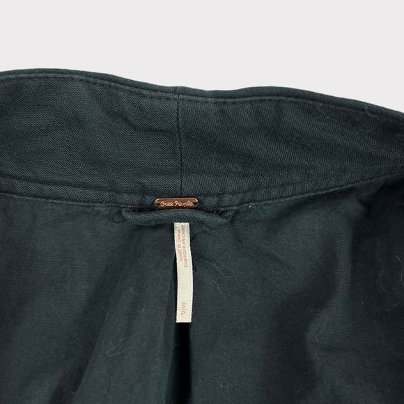 Free People In Our Nature Belted Open Front Cargo Jacket - Picture 4 of 6